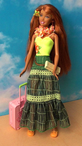 Barbie hawaiian hair cali - *,