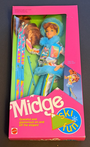 1991 mattel barbie ski - mattel,