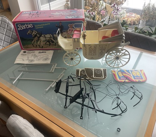 Barbie kutsche sammlerstück - kutsche,