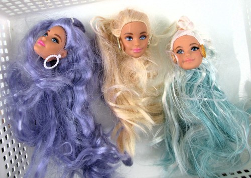 Barbie köpfe unbespielt - barbie,