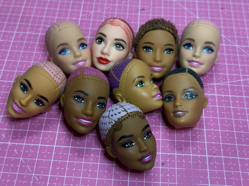 Barbie köpfe zum basteln - barbie,