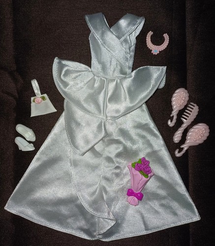 Barbie kleidung braut kleid - *,