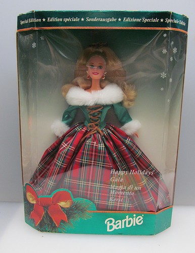 Barbie mit der orig - ., schachtel