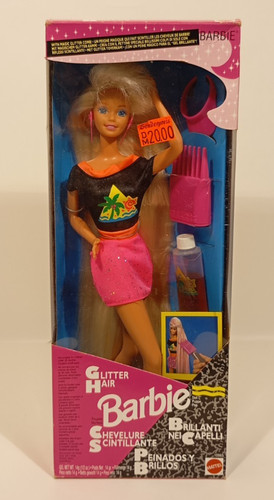Mattel glitter hair barbie - glitter, nr