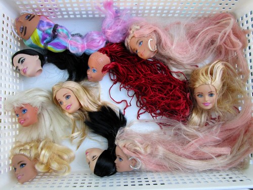 Barbie köpfe von - , köpfe,