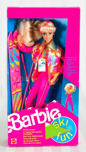 Barbie puppe ski fun - fun, eu