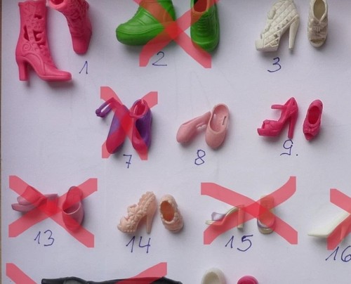 Barbie schuhe noch paar - noch, 5