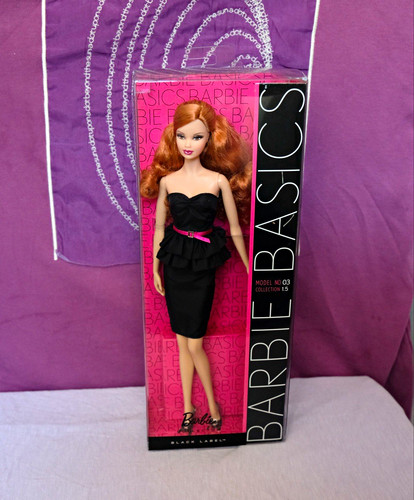 Mattel barbie basics black - mattel,