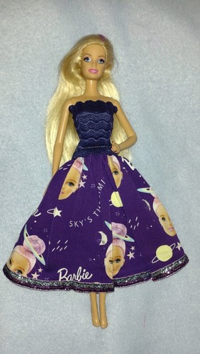 Barbie kleid fashionistas - barbie, skys